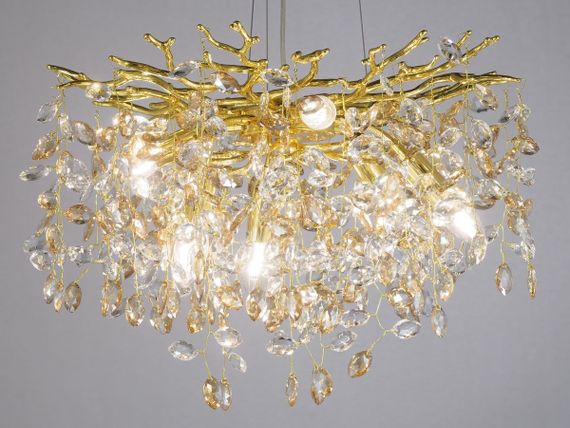 Подвесная люстра Lumina Deco Brevia LDP 8027-600 GD