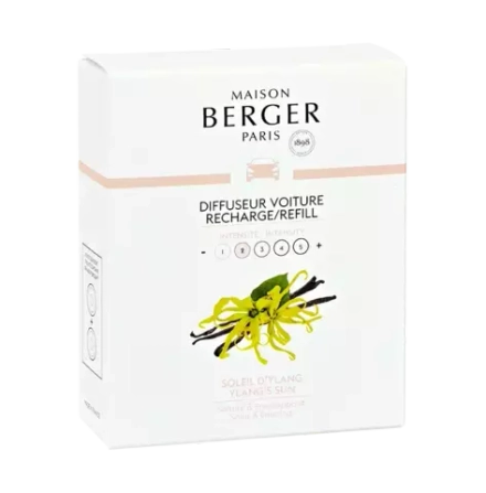 Maison Berger Paris - Набор из 2-х малазийских солнцезащитных вставок для автомобильного диффузора. / артикул   6422  / GTIN 3127290064226