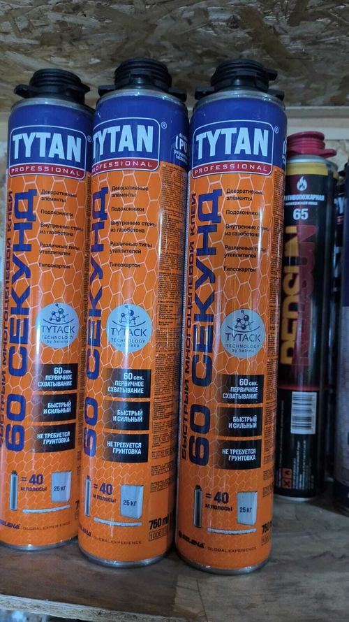 Монтажная пена Tytan Professional 60 850 мл летняя