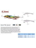 Балансир для зимней рыбалки Dansa Pike Special 75 мм #W67