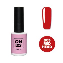 Гель-лак OnlyNails Red Head №3, 10мл
