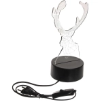 Светильник ночник «3D-Олень» LED 22,5*11см 220 Вт