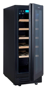 Винный шкаф Cellar Private CP020-1TBH черная дверь