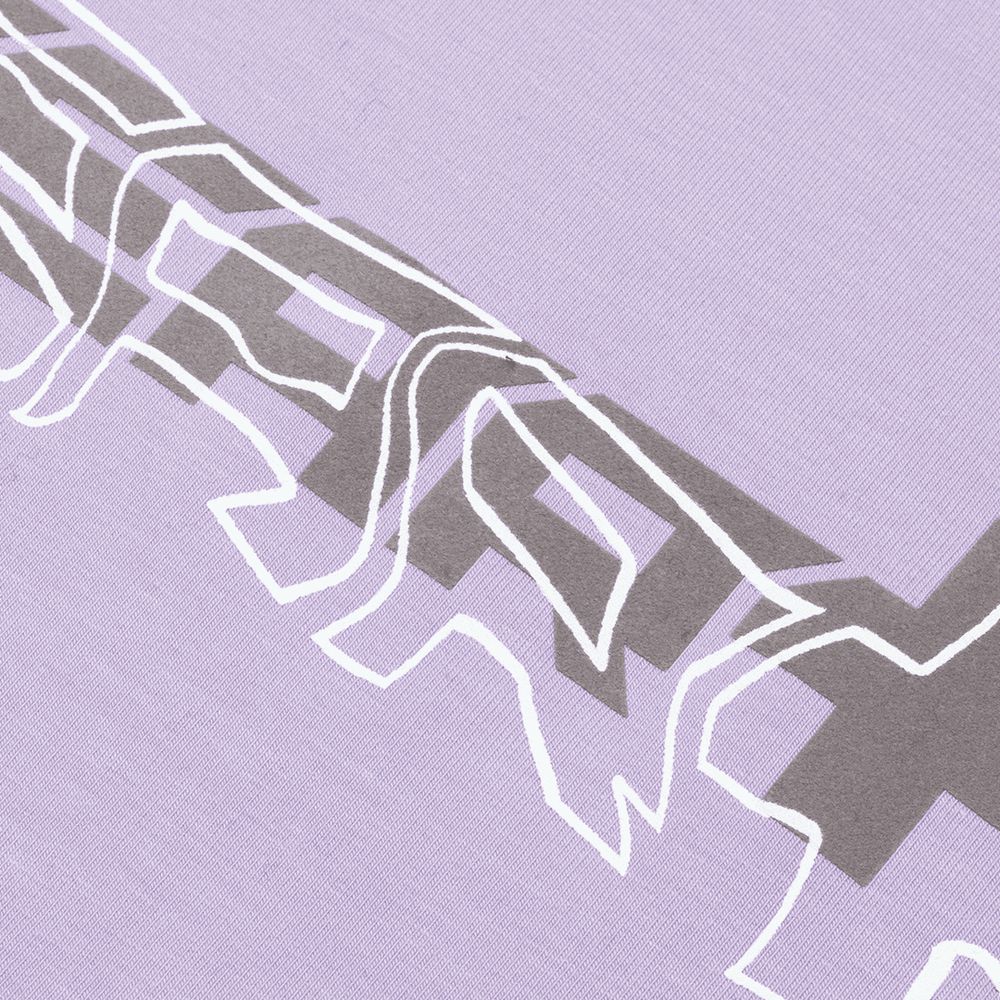 Футболка Heartz Wave Logo Black Series ED2 фиолетовая