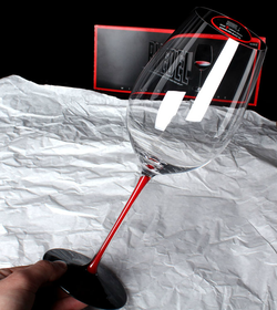 Бокал для красного вина 860 мл Riedel Bordeaux Grand Cru R-Black Австрия фон