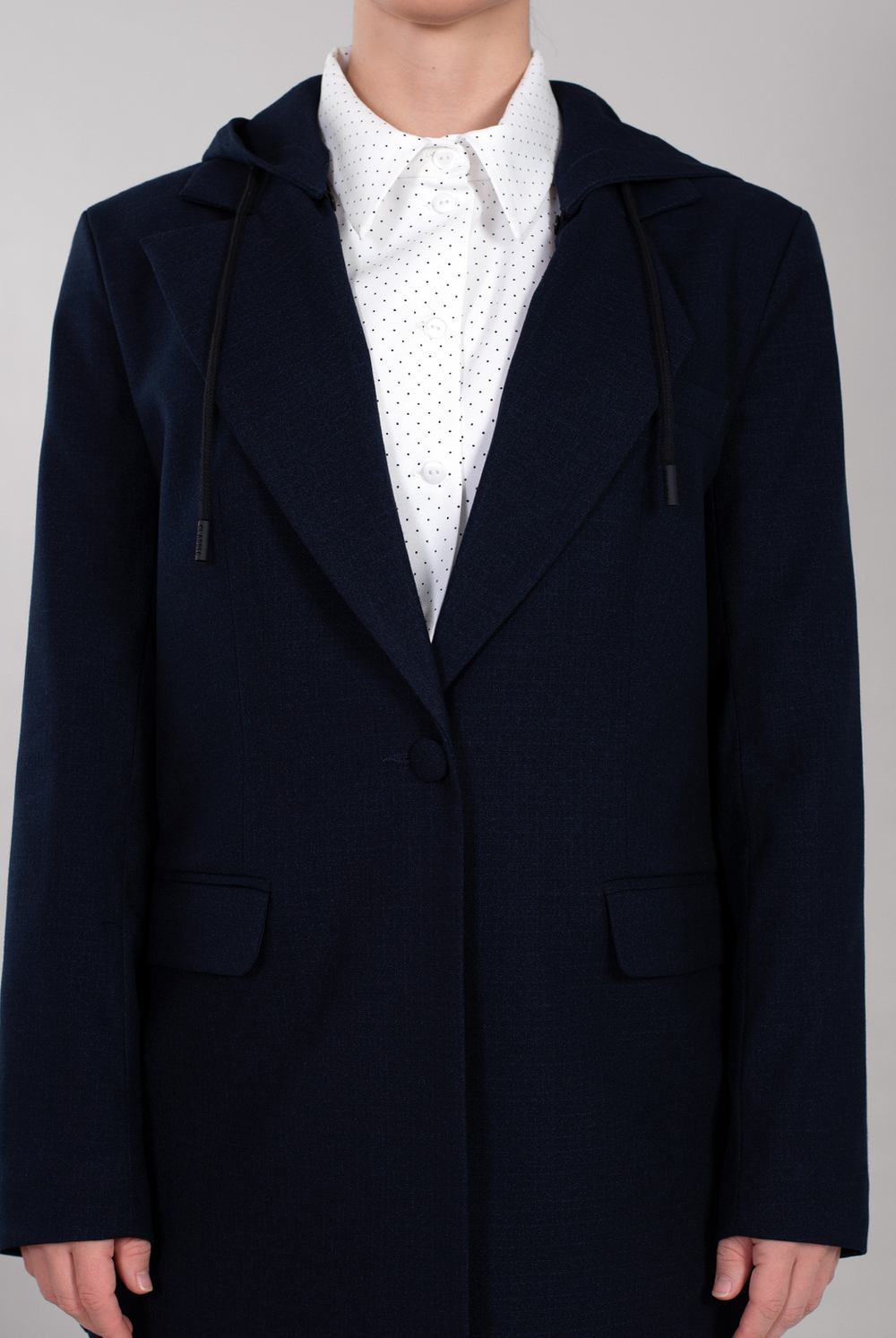 Жакет женский 3755зпа, чернильный #492Чер043755зпа