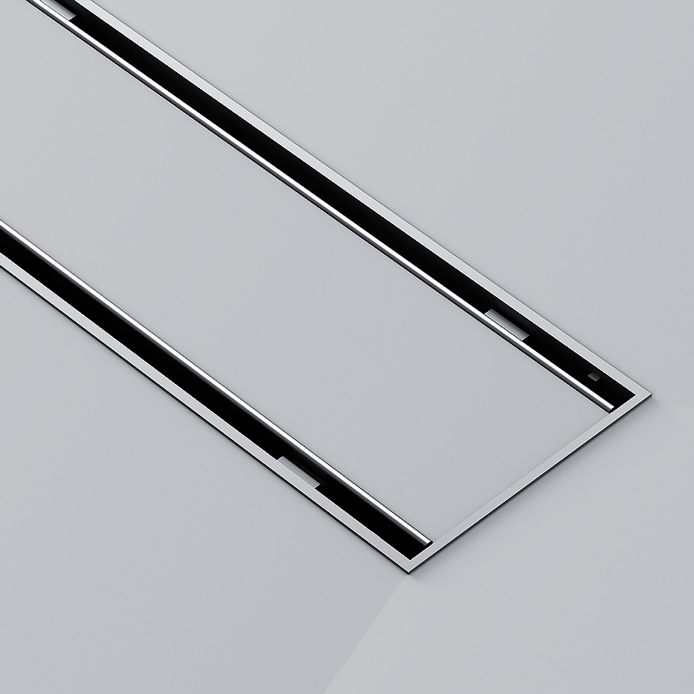 Душевой лоток AM.PM PrimeFlow 80 W02SC-U11-080-04SB с решеткой Хром матовый / под плитку Tile
