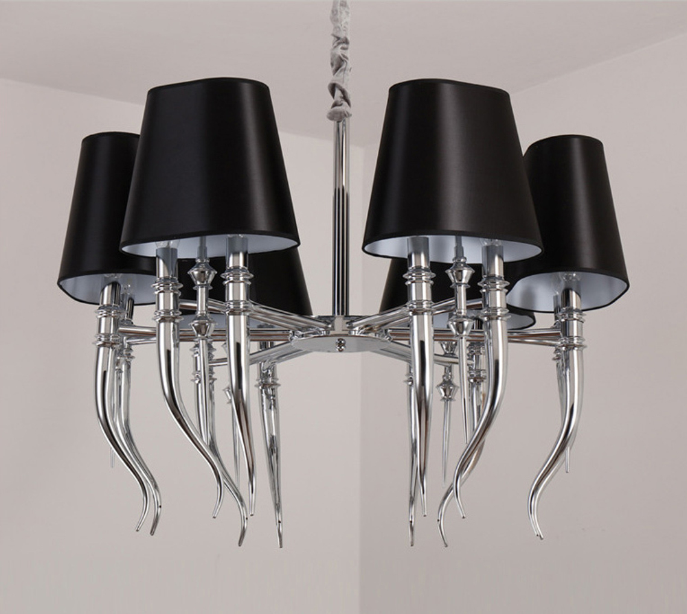 Pendant design lamp  Brunilde С6 by Ipe Cavalli (Black)