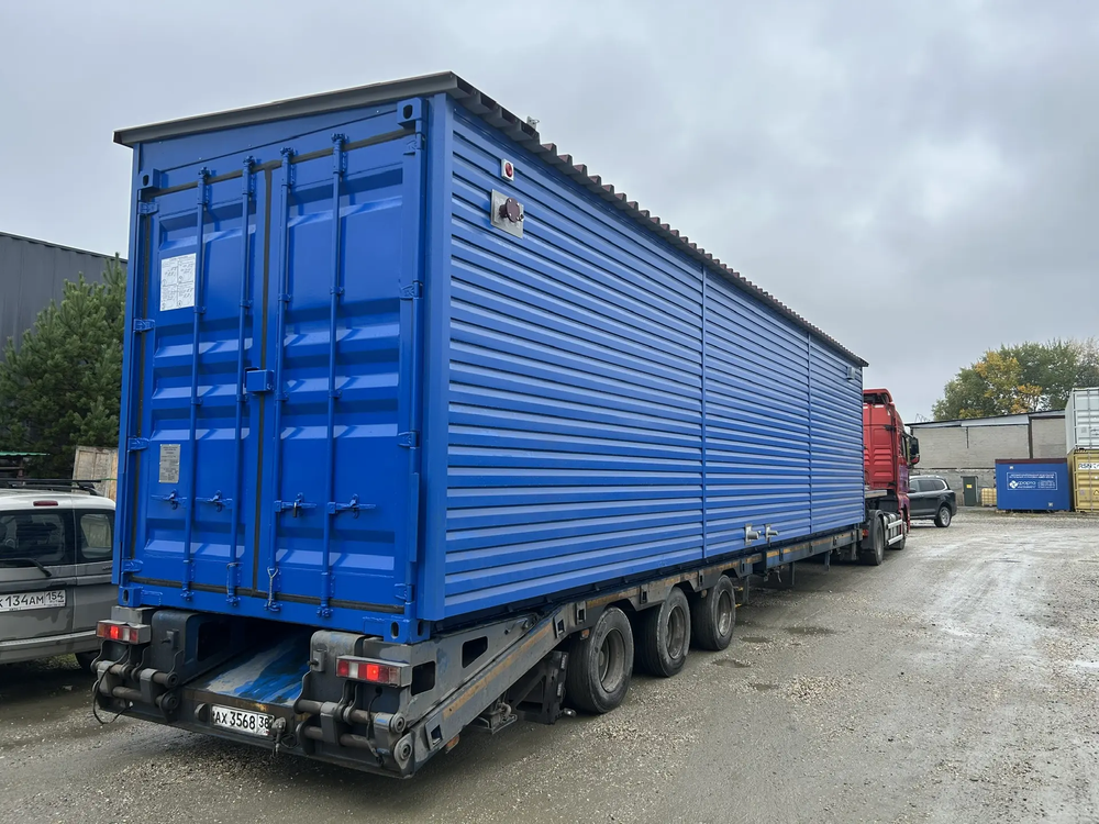 Мобильная котельная установка на газе с резервом на дизельном топливе мощностью 4000 кВт (АМКУМн-4000.1 Г/Д).