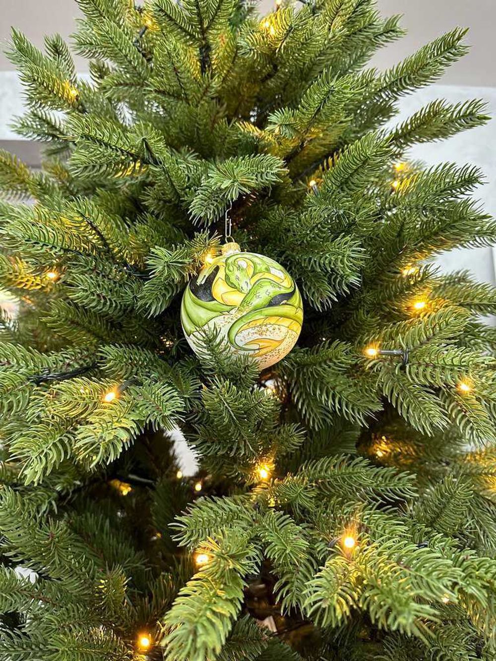 Елка с гирляндой «Графская» (Литая+пвх) 150 см / 1.5 м