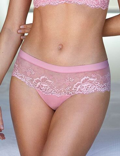 Трусы-шорты со средней линией талии Color Greta (Размер: M) (Цвет: зеленый)