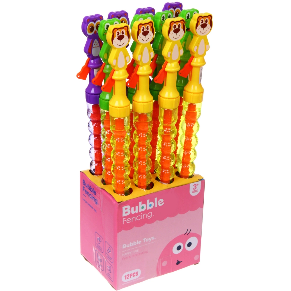 Мыльные пузыри «Зверушки» 49 см, 200 мл, большие пузыри, микс