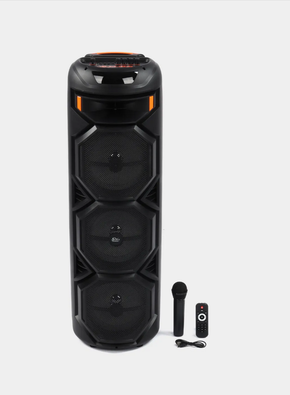 Напольная колонка Sing-e ZQS-8301 (8"60W/4.5A/+бесп.микрофон)