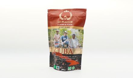 Кофе Le Plaisir (Ле Плейзер) Cuba сублимированный 200 гр.