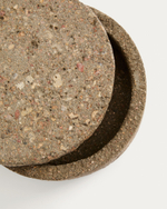 Декоративная каменная шкатулка Mirani Ø 15 см