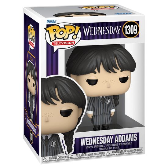 Фигурка Funko POP! TV Wednesday Wednesday Addams (1309) 67457 / Фигурка Фанко ПОП! по мотивам сериала "Уэнcдей", Уэнсдэй