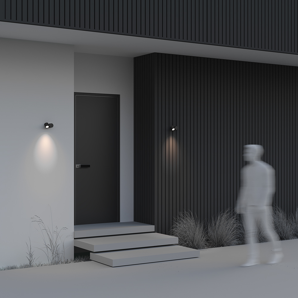 Уличный настенный светильник Maytoni Wall Street O010WL-01B