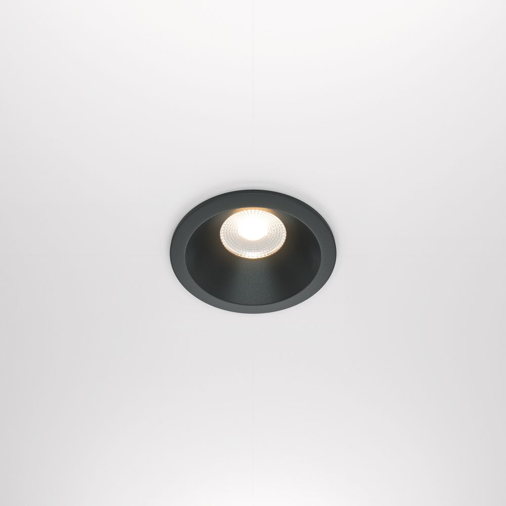 Встраиваемый светодиодный диммируемый светильник Maytoni Zoom DL034-L12W3K-D-B