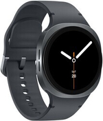 Смарт-часы Samsung Galaxy Watch8 LTE 40mm [корпус - серый, ремешок - черный, 1.34", Super AMOLED, 438x438, IP68, Bluetooth, NFC, Wi-Fi, для Android 12.0 и выше]