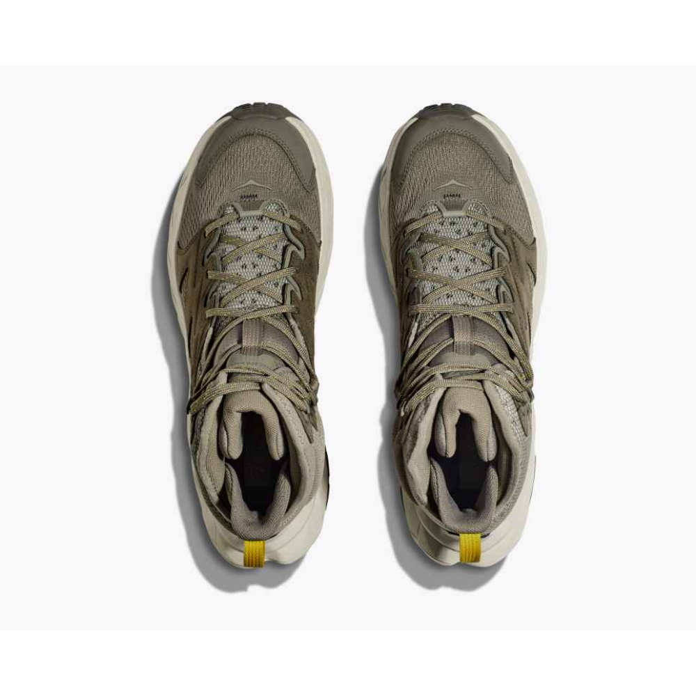 Кроссовки мужские HOKA M ANACAPA BREEZE MID Olive Haze / Celadon