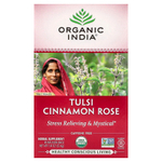 Organic India, чай с тулси и корицей, без кофеина, 18 пакетиков для заваривания, 32,4 г (1,14 унции)