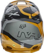 Мотошлем Fox V1 Skew Helmet (Black/Gold, S, 2022 (27999-595-S))