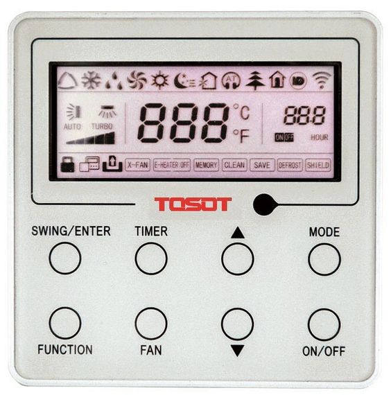 Кассетный кондиционер Tosot T24H-ILC/I/TF06P-LC/T24H-ILU/O — (2)