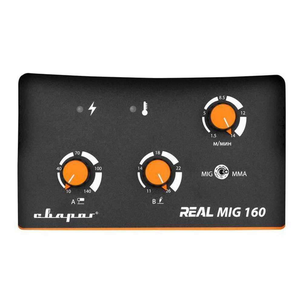 Инвертор сварочный MIG 160 "REAL" (N24001N)