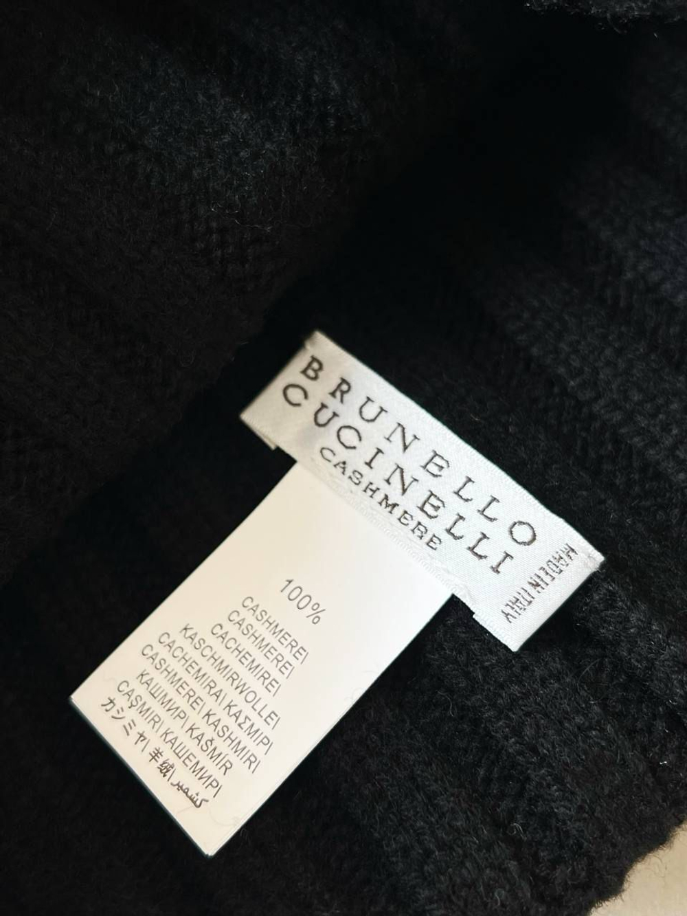 Шапка с шарфом Brunello Cucinelli