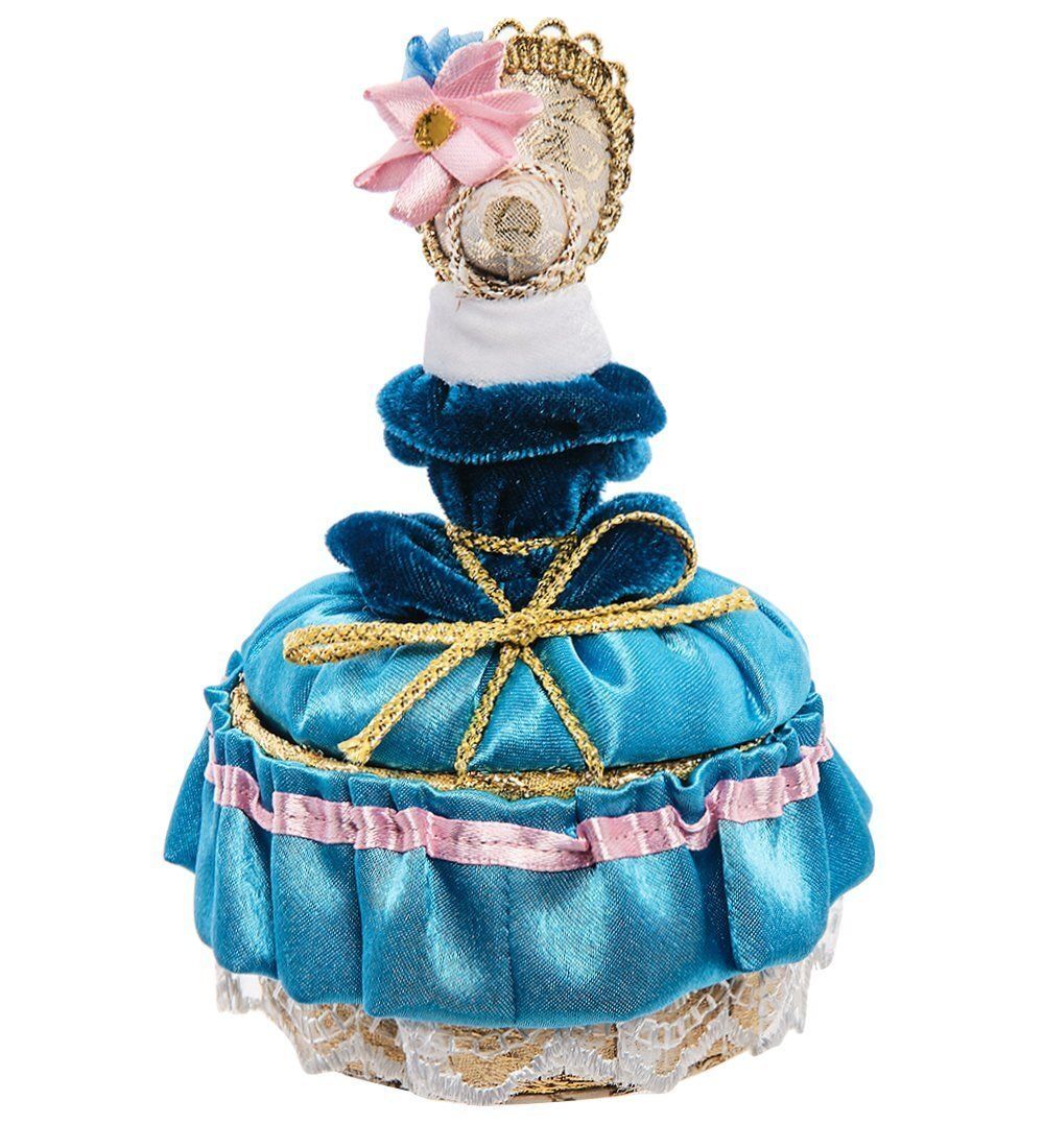 Народные промыслы RK-734/ 1 Кукла-шкатулка «Дама с муфтой»