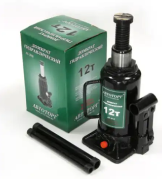 Домкрат гидравлический 12,0т h=205-390мм АВТОТОРГ АТ43038