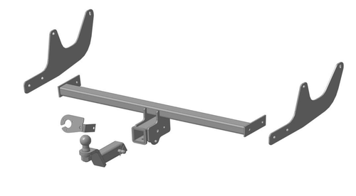 Фаркоп для Лада Ларгус 2012-, Кросс 2015- съемное крепление шара под американский квадрат, Трейлер.2012