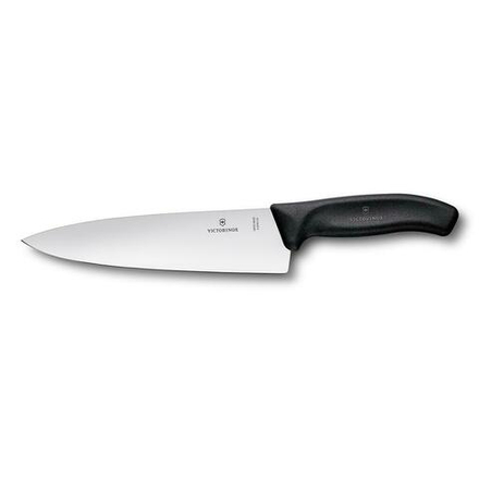 Нож разделочный 20 см черная фиброкс ручка Victorinox