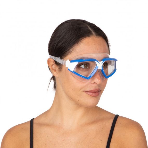 Очки-маска для плавания Seac Sonic синий/белый