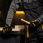 Молоток слесарный, 200 г, кованый квадратный боек, буковая рукоятка Denzel 10426