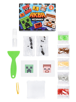 Аквамозаика ПИКСЕЛЬНЫЙ МИР 6 цв/390 эл