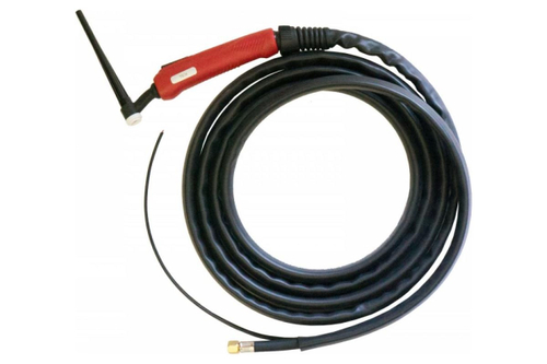 Горелка TIG 17F 140A (35%), M12x1, 4m, гибкая-с упр. разъёмами 2-3-5pin 13383