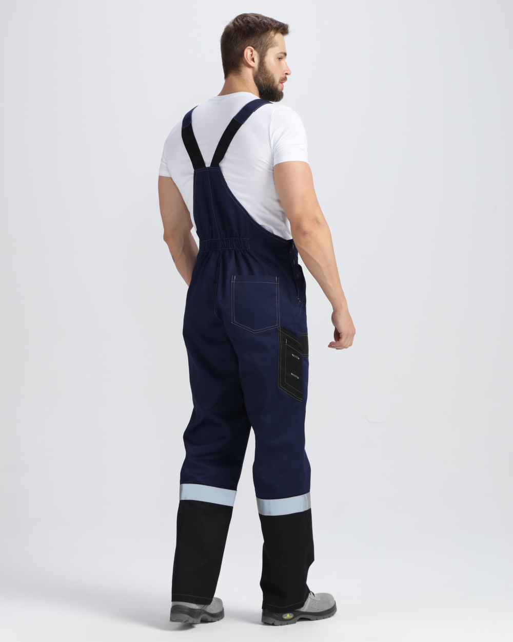 Костюм Вивантек-2 СОП У. (тк.Смесовая,240) п/к, т.синий/черный/васильковый