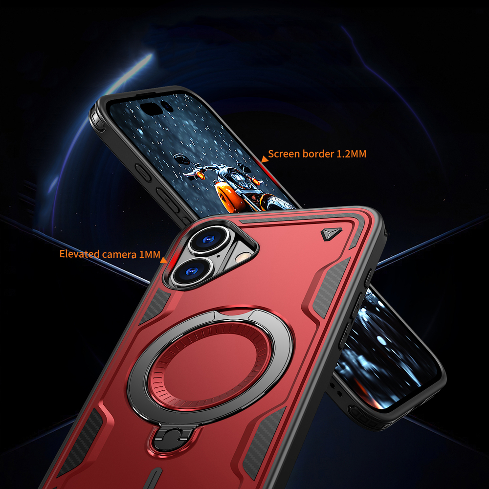 Чехол Magneto Case с кольцом для iPhone 16