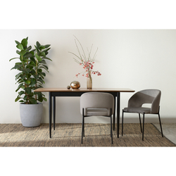 Кресло Berg Earl серое