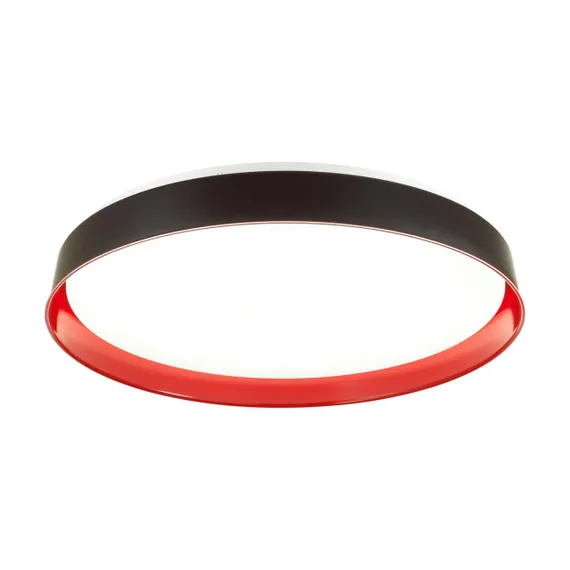 7710/EL COLOR SN 157 Светильник пластик/белый/красный LED 70Вт 3000-6000К D510 IP43 пульт ДУ TUNA RED