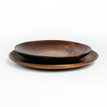 Набор деревянных плоских тарелок Art of Siberia из сибирского кедра 2шт. TN45