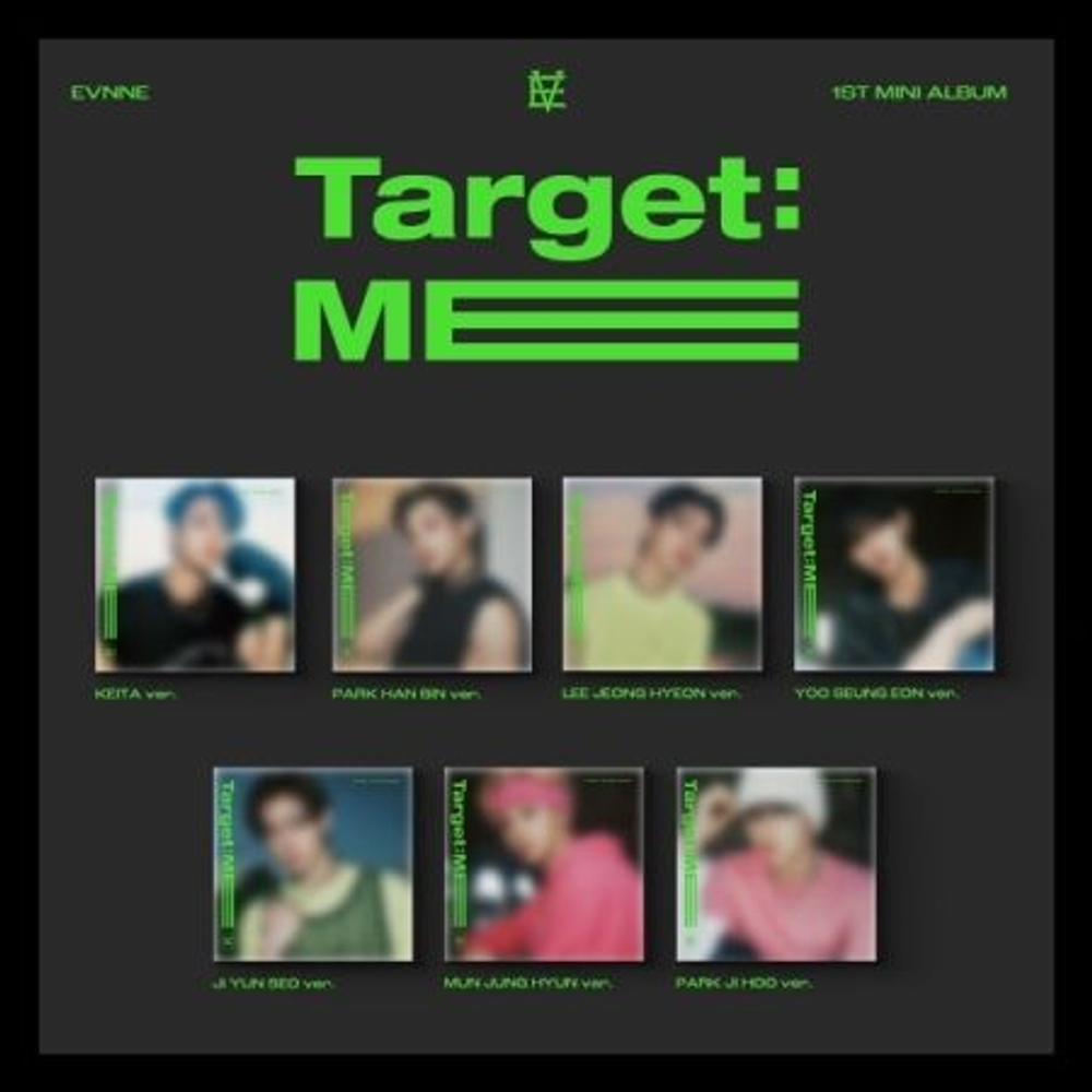 Альбом EVNNE - TARGET: ME 1st Mini Album DIGIPACK RANDOM Version