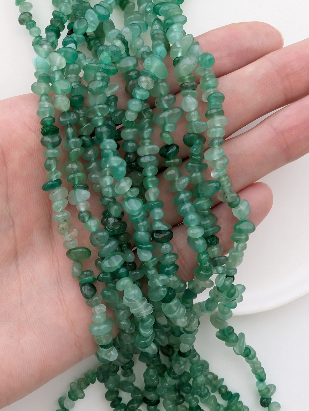 Авантюрин крошка мини 3-5мм