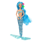 Кукла тип Модница Русалка на шарнирах с аксессуарами, коробка 5805B