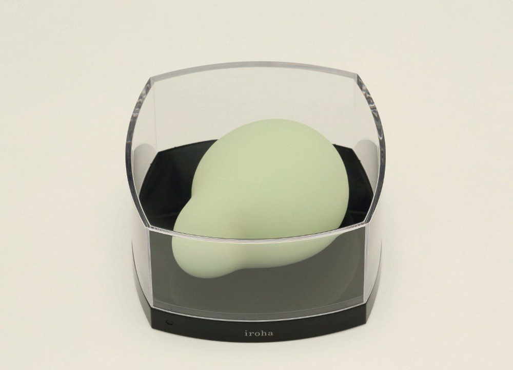 Зелёный вибромассажер для женщин IROHA MIDORI