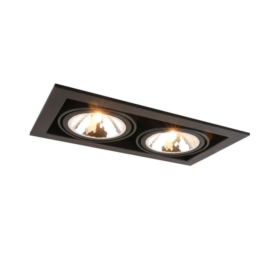 Встраиваемый светильник Arte Lamp A5949PL-2BK