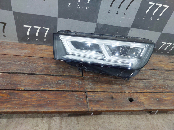 Фара левая LED Audi Q5 (FY) 17-20 Б/У Оригинал 80A941773
