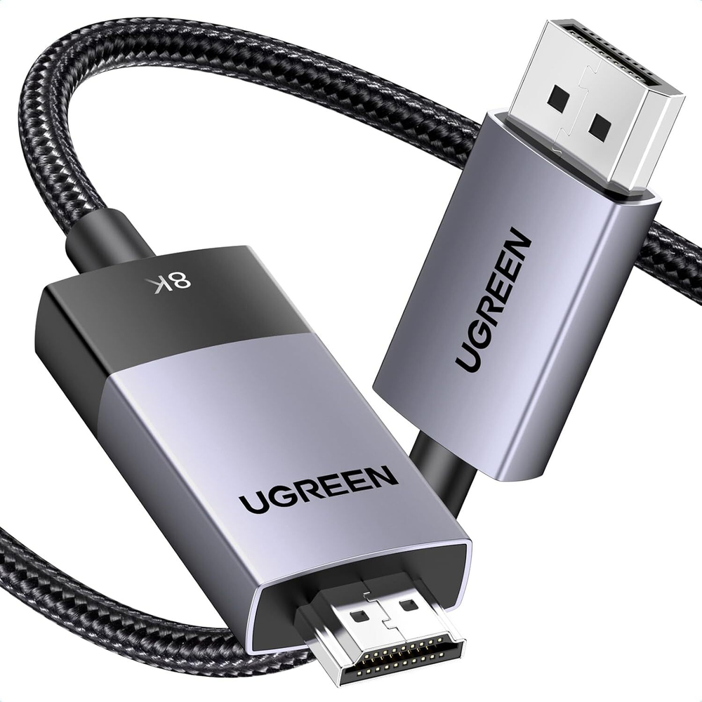 Кабель DisplayPort - HDMI, 2m UGREEN 80397