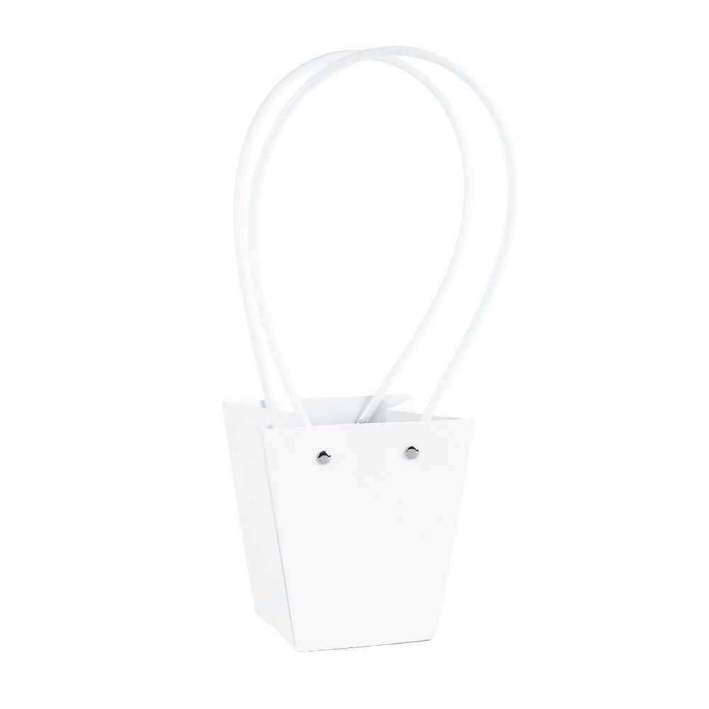 Пакет Мастхэв M конус 12*12*8 БЕЛЫЙ